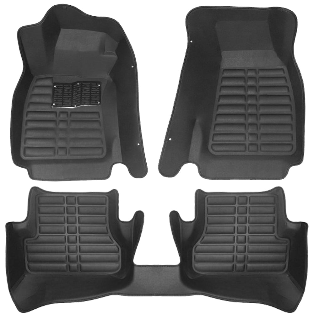 5D Starline Premium Auto Fussmatten TPE Set passend für Audi A6 (C7) – RS6 Baujahr 2010-2018