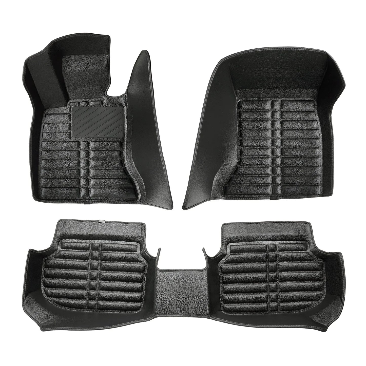 5D Starline Premium Auto Fussmatten TPE Set passend für BMW 5 (E60/E61) Baujahr 2007-2010