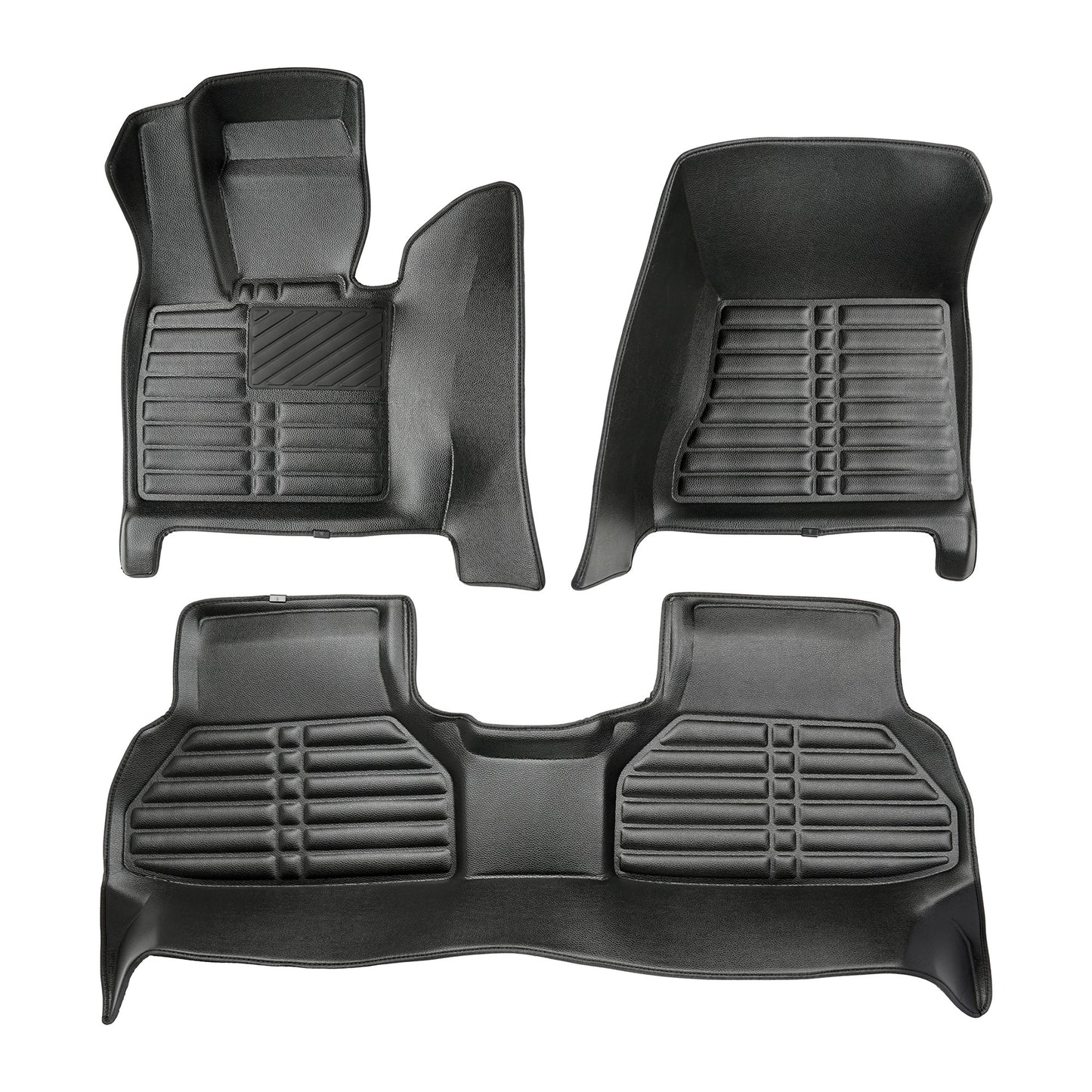 5D Starline Premium Auto Fussmatten TPE Set passend für BMW X6 (E71) Baujahr 2008-2014