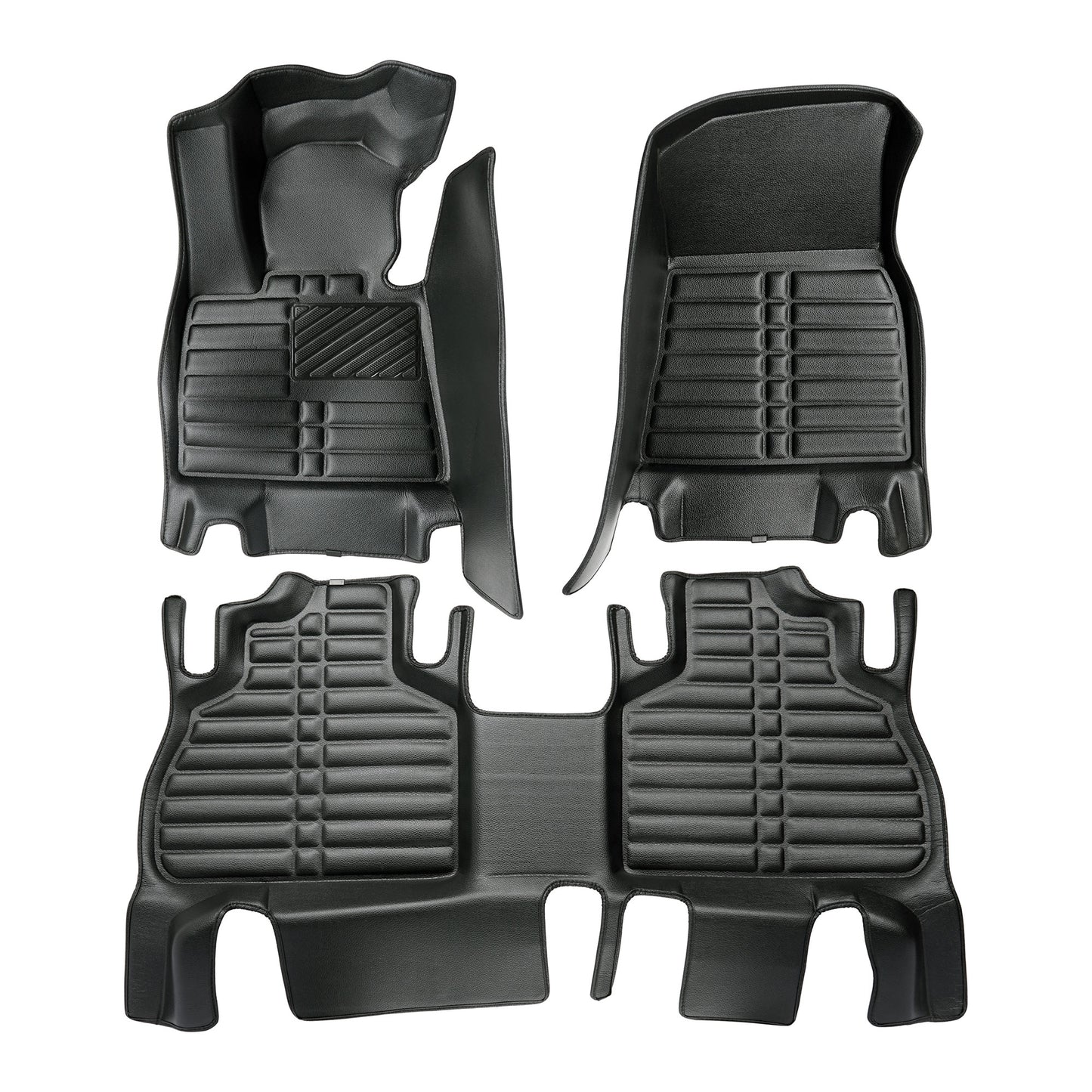 5D Starline Premium Auto Fussmatten TPE Set passend für BMW X7 (G07) Baujahr ab 2019