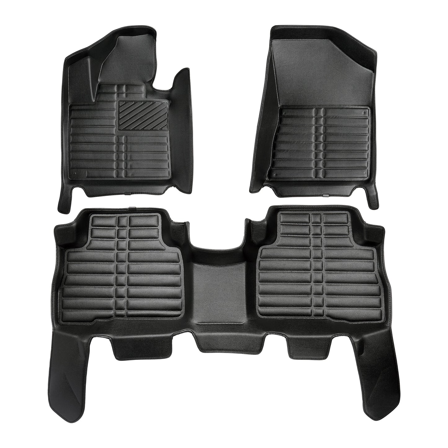 5D Starline Premium Auto Fussmatten TPE Set passend für Kia Sorento (2.Gen) Baujahr 2009-2014