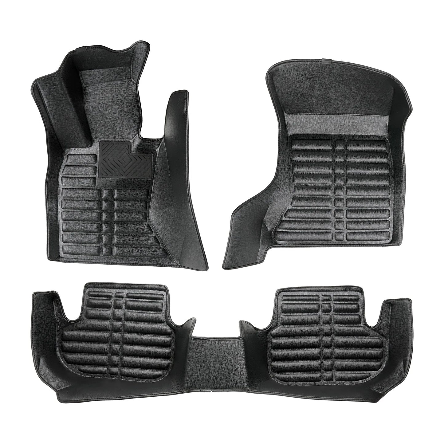 5D Starline Premium Auto Fussmatten TPE Set passend für BMW 5 (F10) xDrive Baujahr 2010-2013