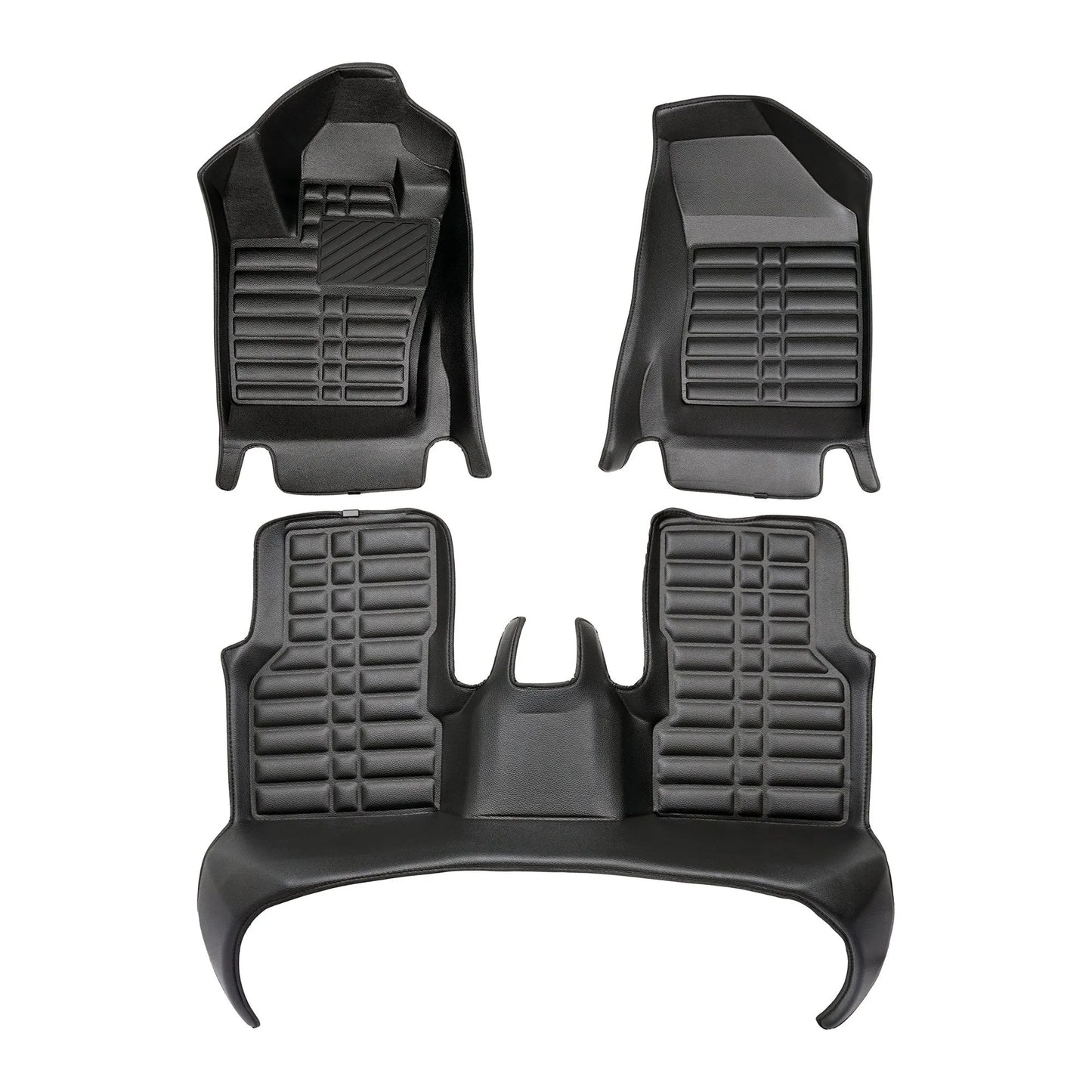 5D Starline Premium Auto Fussmatten TPE Set passend für Jeep Compass (2.Gen) Baujahr ab 2016