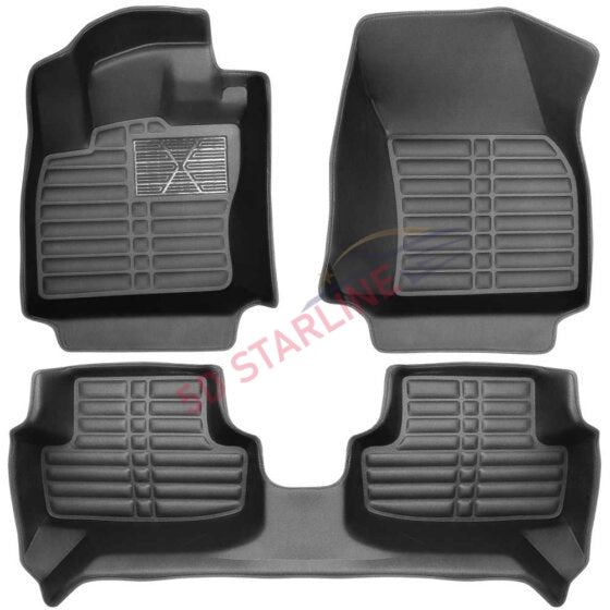5D Starline Premium Auto Fussmatten TPE Set passend für CUPRA Ateca Baujahr ab 2018