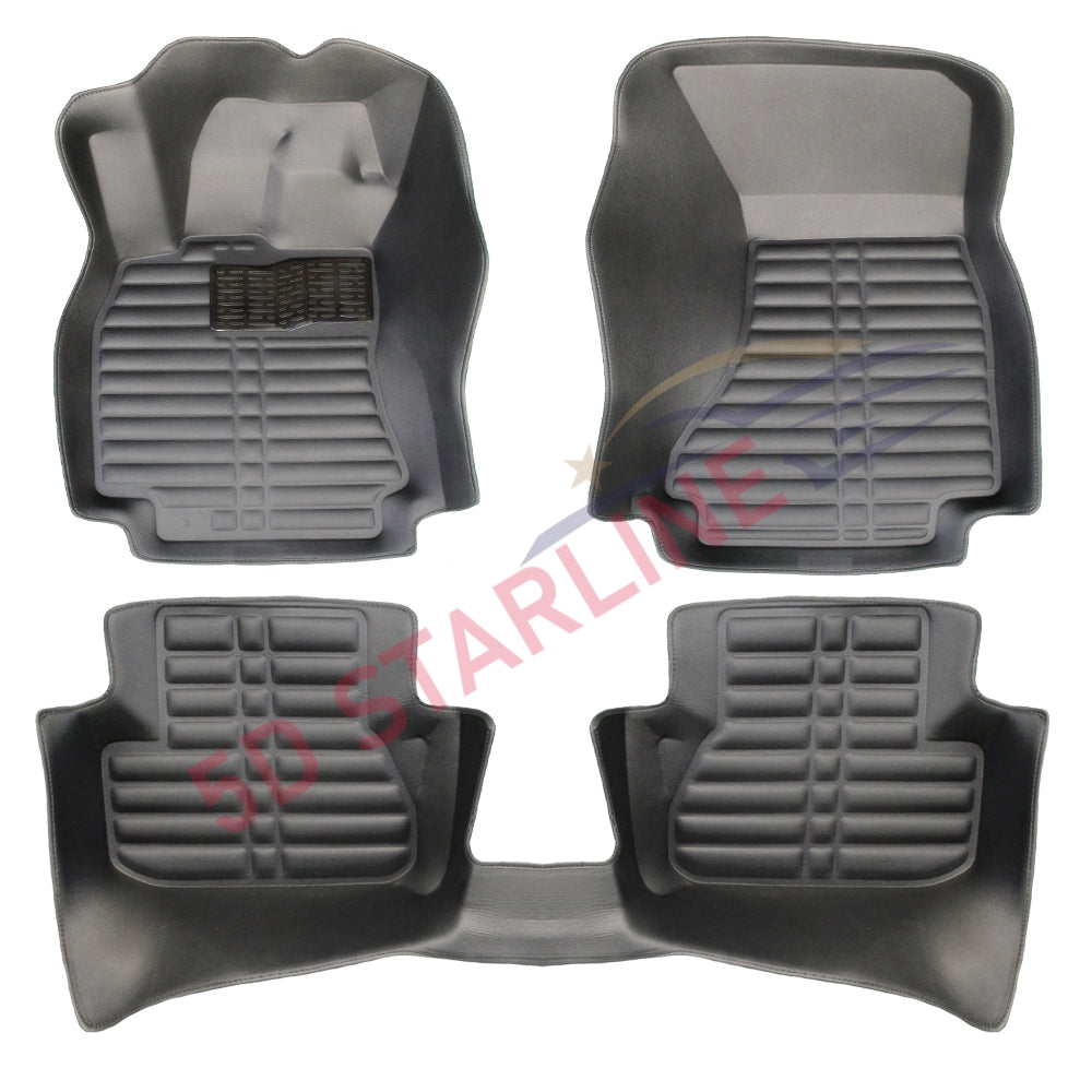 5D Starline Premium Auto Fussmatten TPE Set passend für Audi A4 (B9) – RS4 Baujahr ab 2015