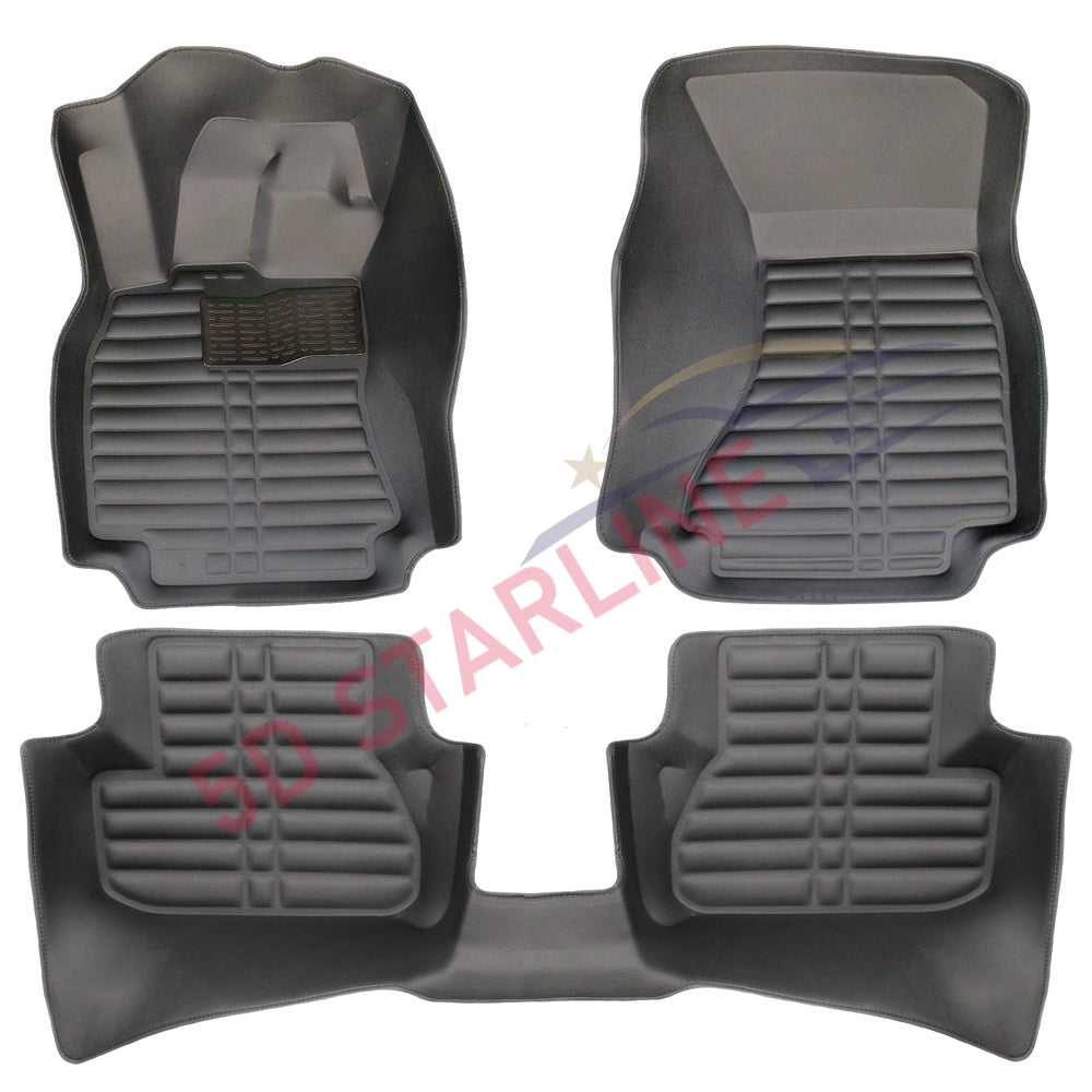 5D Starline Premium Auto Fussmatten TPE Set passend für Audi A4 (B8) Baujahr ab 2007-2015