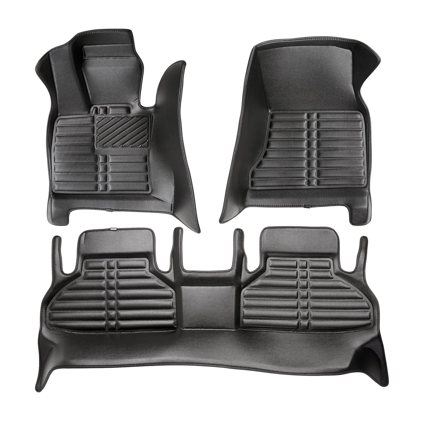 5D Starline Premium Auto Fussmatten TPE Set passend für BMW X6 (F16) Baujahr 2014-2019