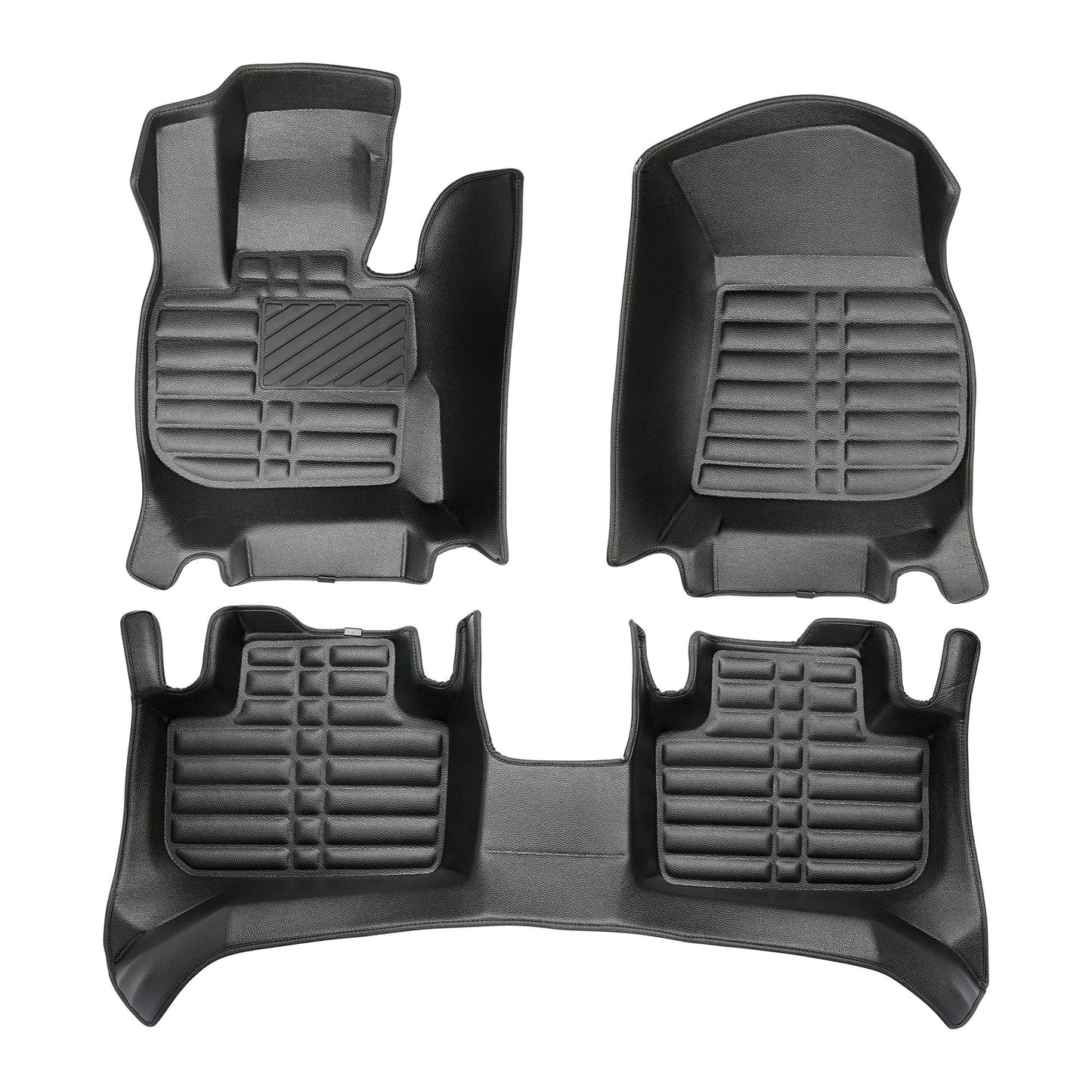5D Starline Premium Auto Fussmatten TPE Set Passend für BMW X3 (G01) Baujahr ab 2017
