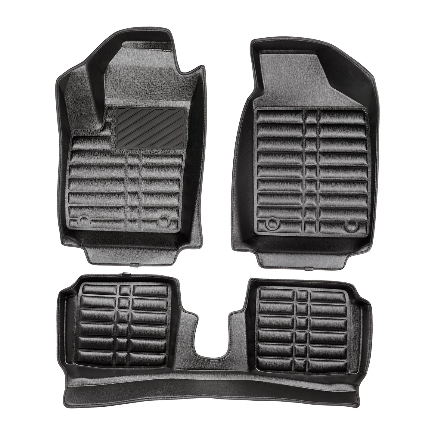 5D Starline Premium Auto Fussmatten TPE Set passend für Fiat 500 Hybrid ab 2020