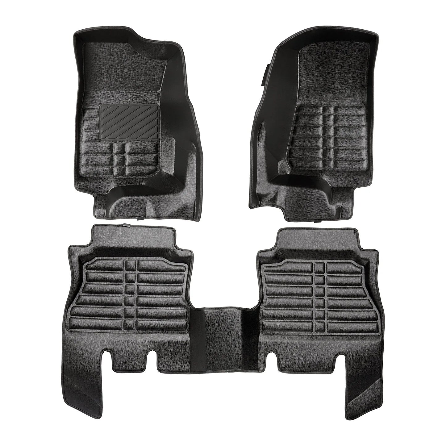 5D Starline Premium Auto Fussmatten TPE Set passend für Jeep Wrangler JL (4.Gen) Baujahr ab 2018
