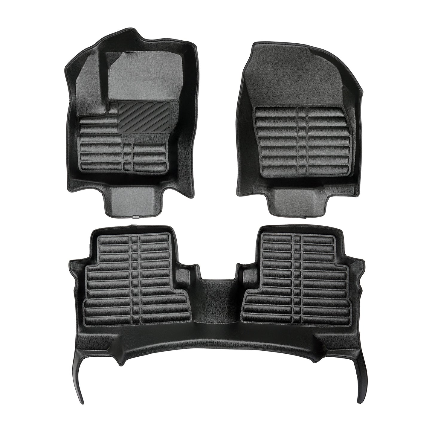 5D Starline Premium Auto Fussmatten TPE Set passend für Ford Kuga (2.Gen) Baujahr 2012-2019