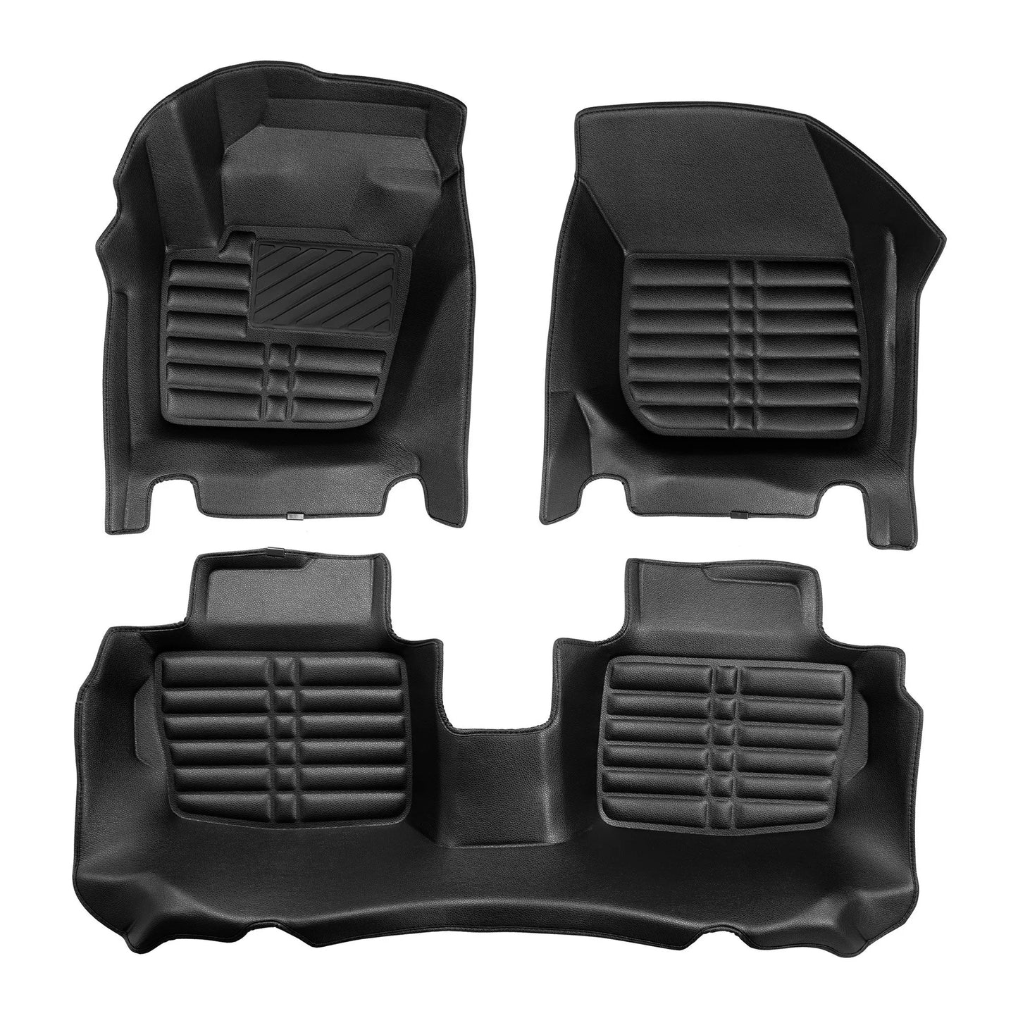 5D Starline Premium Auto Fussmatten TPE Set passend für Ford Mondeo (5.Gen) Baujahr ab 2014