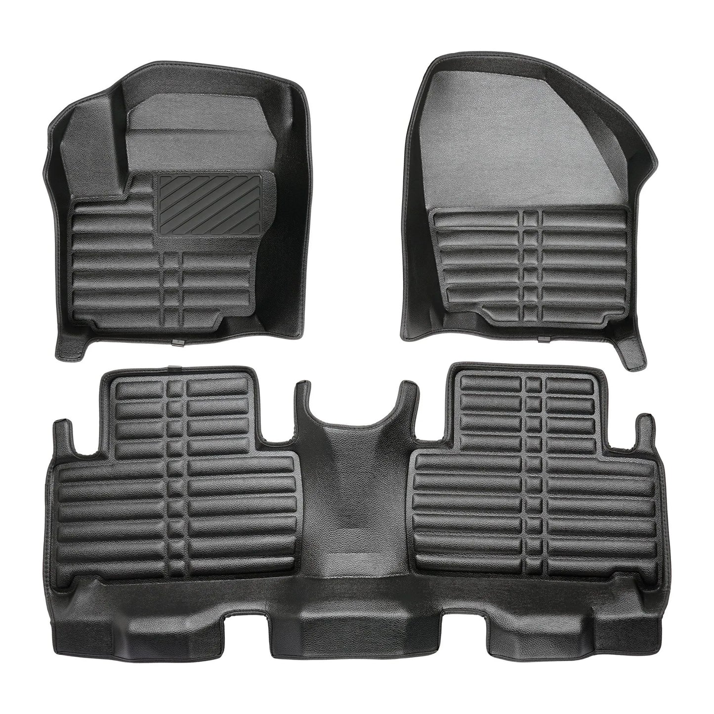 5D Starline Premium Auto Fussmatten TPE Set passend für Ford S-Max (1.Gen) Baujahr 2006-2014