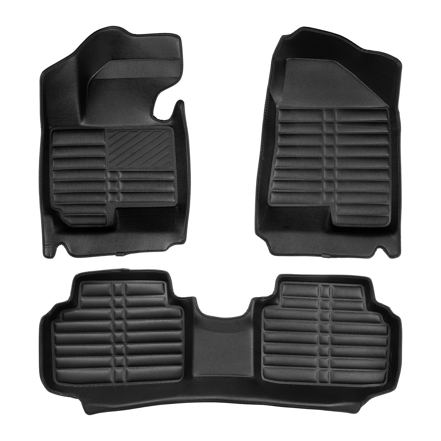5D Starline Premium Auto Fussmatten TPE Set passend für Kia Sportage (3.Gen) Baujahr 2010-2015