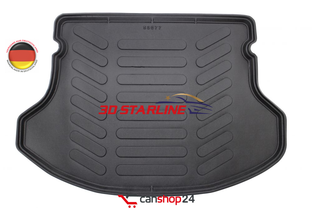 3D Starline Kofferraumwanne für kompatibel mit KIA SPORTAGE (3.Gen) 2010-2015 Kofferraummatte
