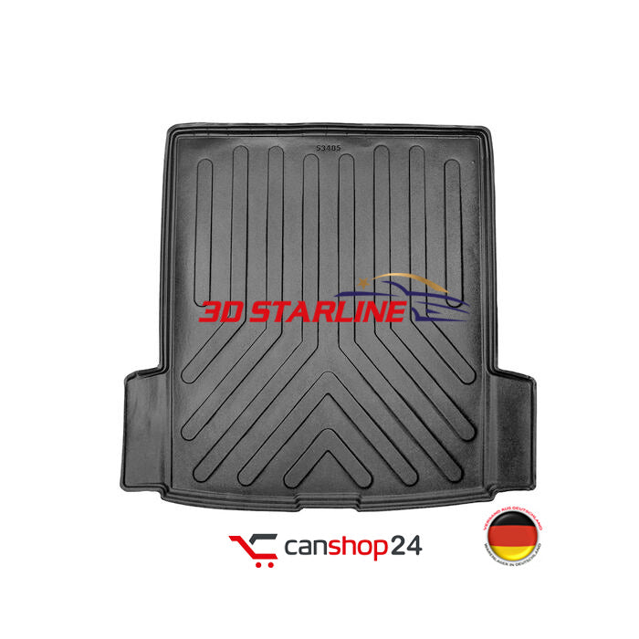 3D Starline Kofferraumwanne für kompatibel mit PORSCHE TAYCAN Elektro Auto ab 2018 Kofferraummatte