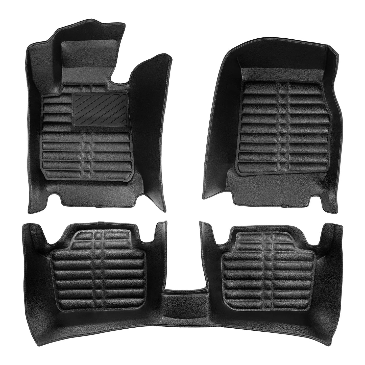 5D Starline Premium Auto Fussmatten TPE Set passend für BMW 3 (F30) Touring xDrive Baujahr 2012-2018
