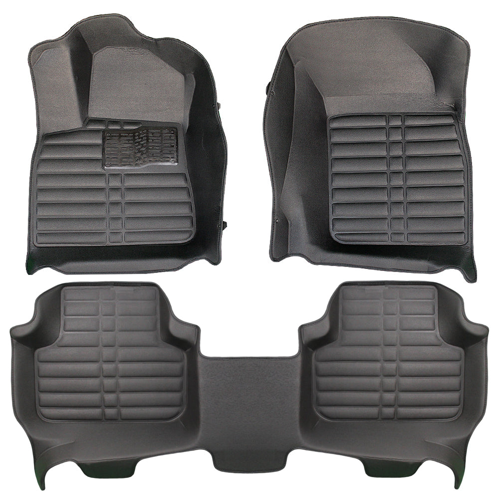 5D Starline Premium Auto Fussmatten TPE Set passend für Audi Q7 (4M) Baujahr ab 2015