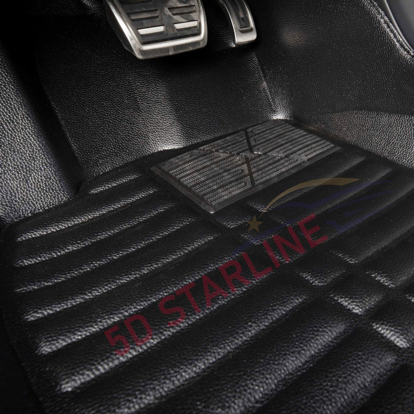 5D Starline Premium Auto Fussmatten TPE Set passend für Ford Galaxy Baujahr 2012-2014