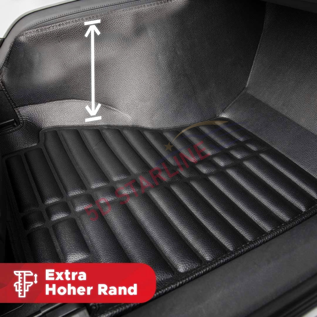 5D Starline Premium Auto Fussmatten TPE Set passend für Ford Galaxy Baujahr 2012-2014