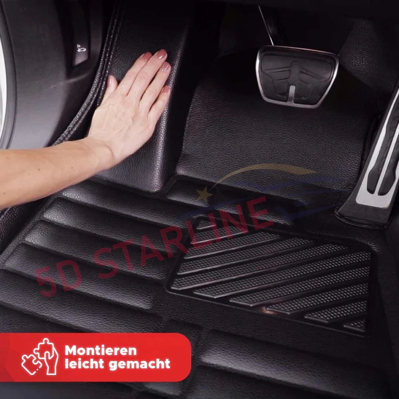 5D Starline Premium Auto Fussmatten TPE Set passend für Citroen C5 Aircross Baujahr ab 2017