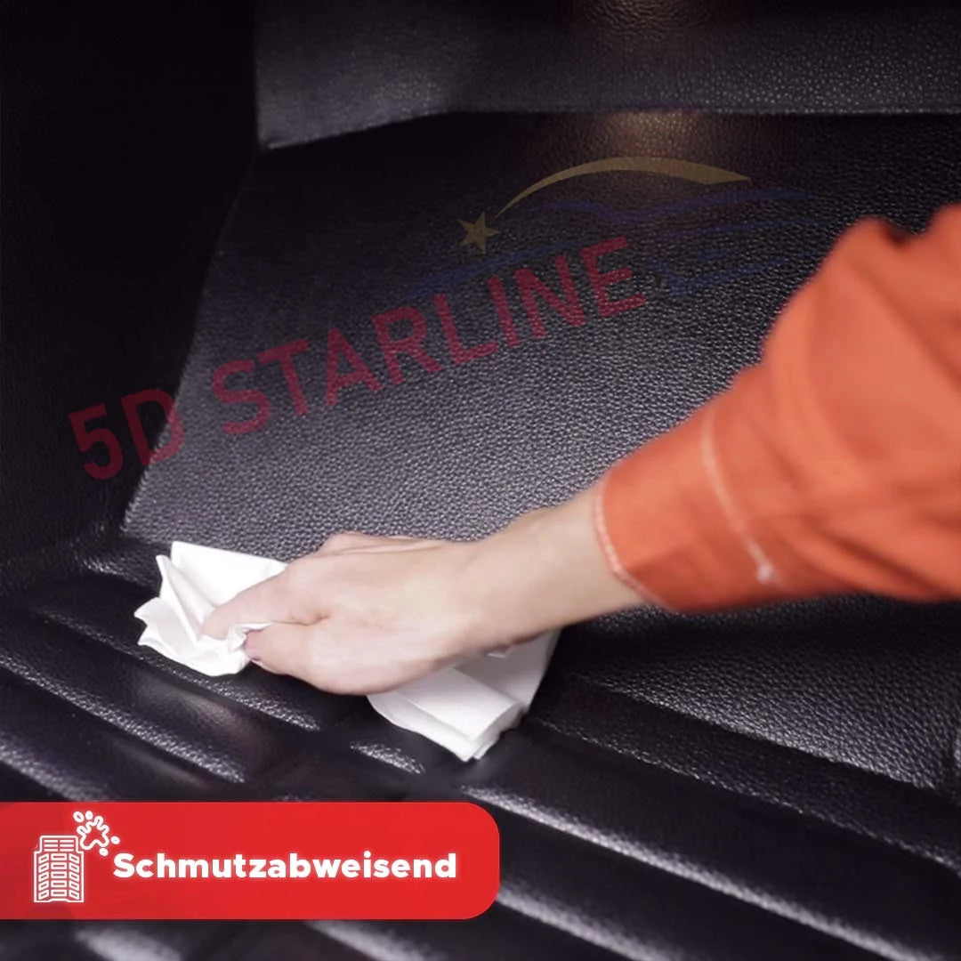 5D Starline Premium Auto Fussmatten TPE Set passend für Ford Galaxy Baujahr 2012-2014