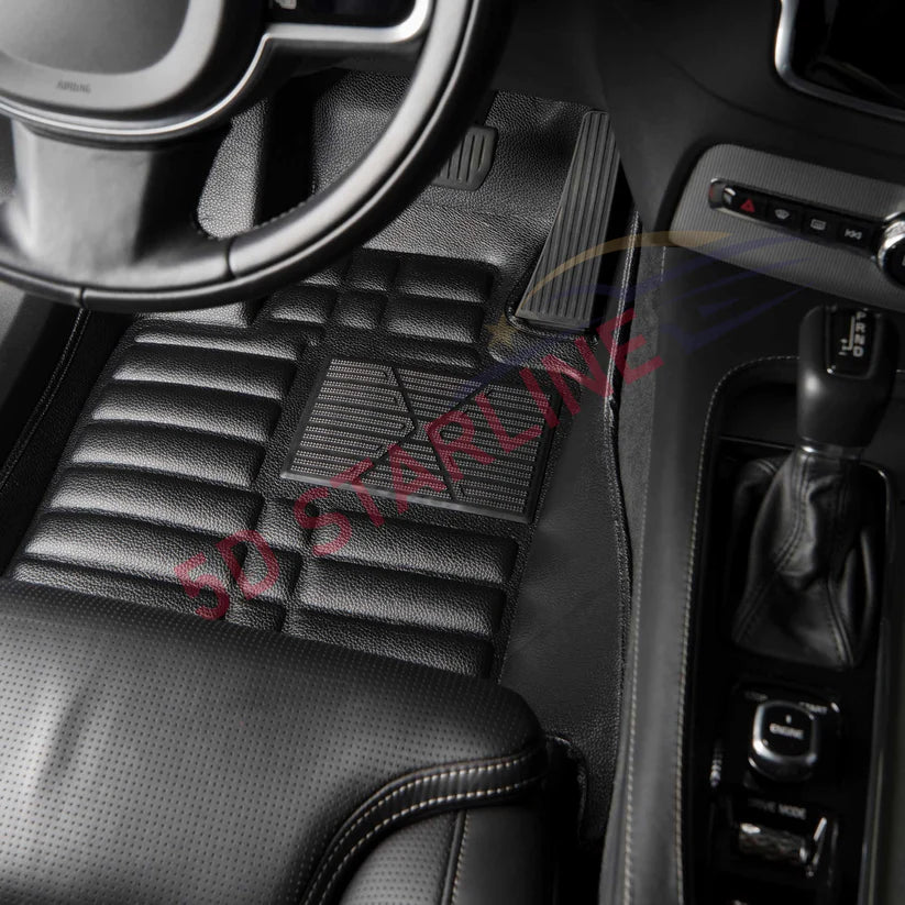 5D Starline Premium Auto Fussmatten TPE Set passend für Ford Galaxy Baujahr 2012-2014