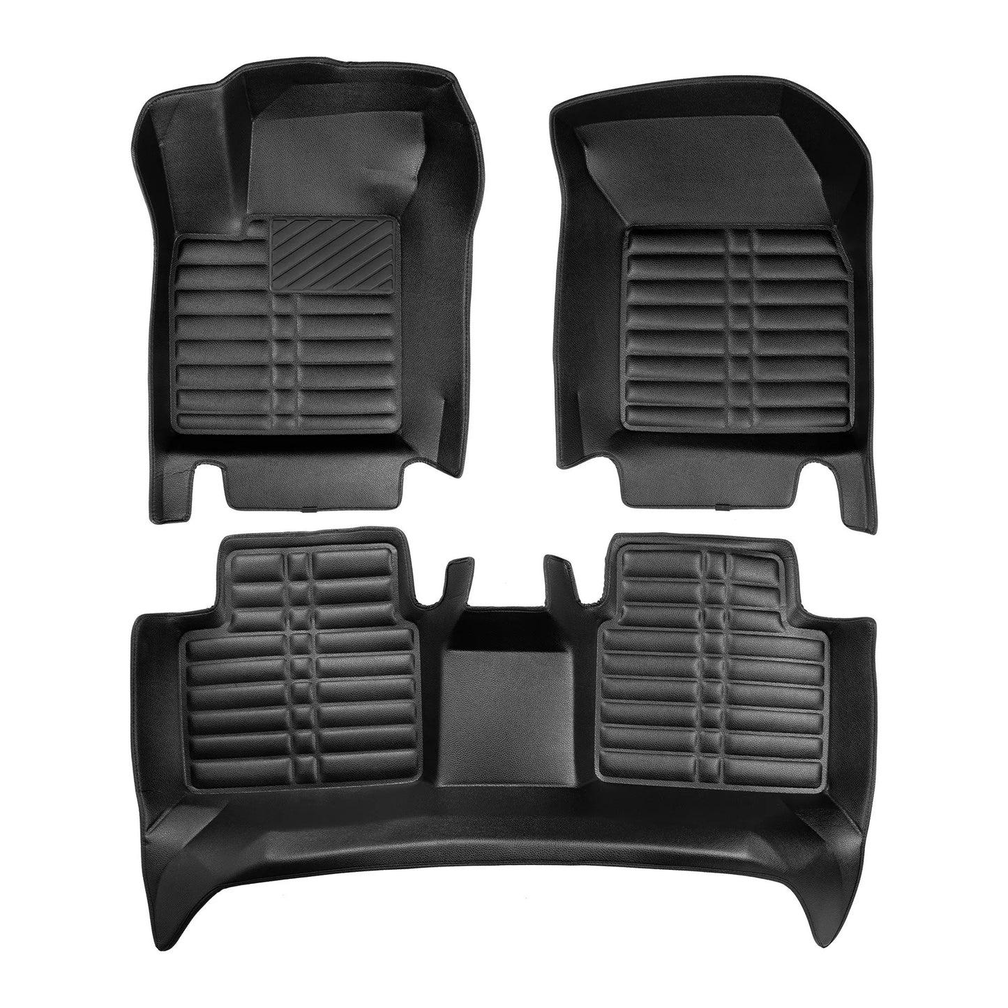 5D Starline Premium Auto Fussmatten TPE Set passend für Ford Focus (4.Gen) Baujahr ab 2018