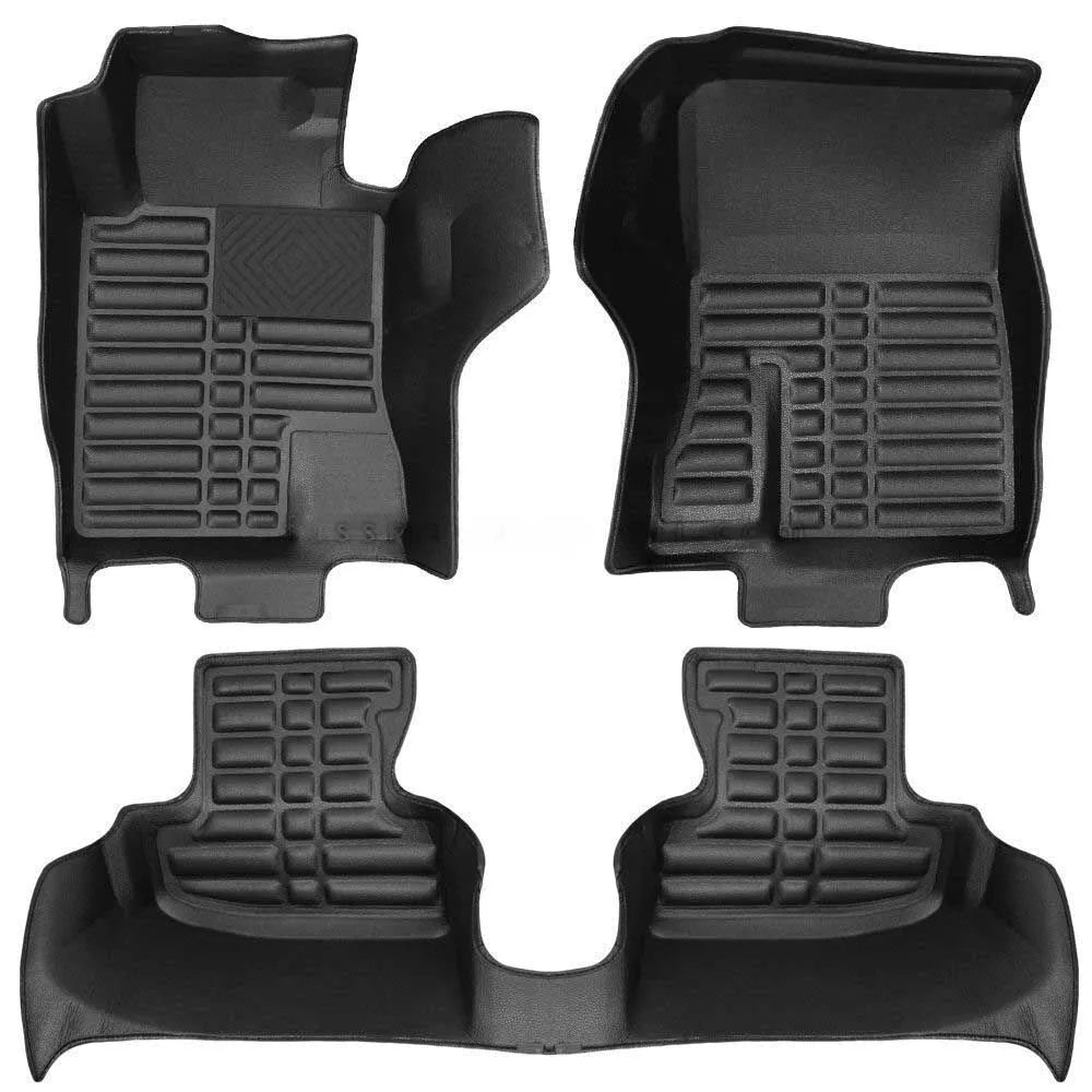5D Starline Premium Auto Fussmatten TPE Set passend für Ford Mustang (6.Gen) Baujahr ab 2014