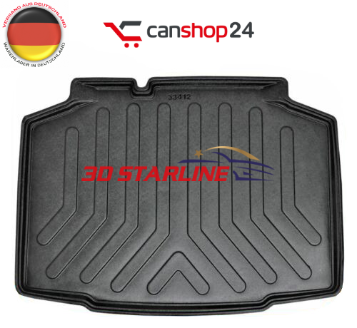 3D Starline Kofferraumwanne für SKODA KAROQ Kofferraummatte extra hoher