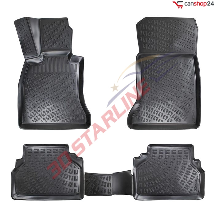 3D Starline Auto Fußmatten Set für BMW 5’er (E61) 2003-2010 Gummimatten ekstra hoher