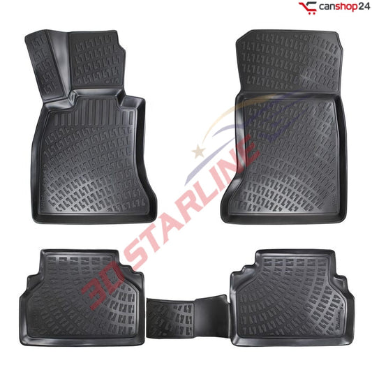 3D Starline Auto Fußmatten Set für BMW 5’er (E61) 2003-2010 Gummimatten ekstra hoher